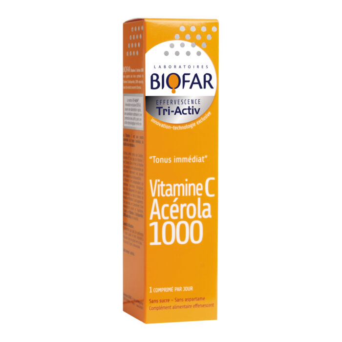 BIOFAR VITAMINE C ACEROLA 1000 15 šumećih tableta-0
