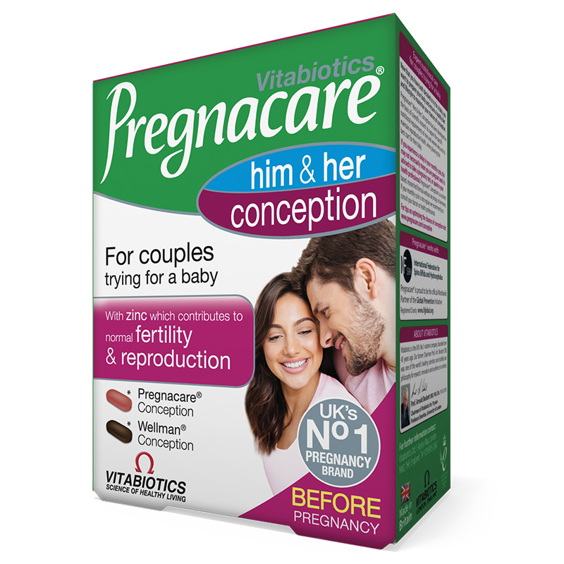 PREGNACARE HIM&HER CONCEPTION TABLETE A60-0