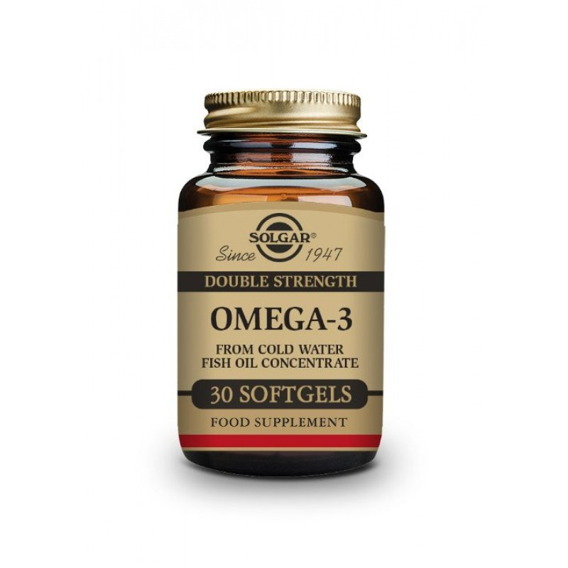 SOLGAR OMEGA 3 DOUBLE STRENGHT CPS A30-0